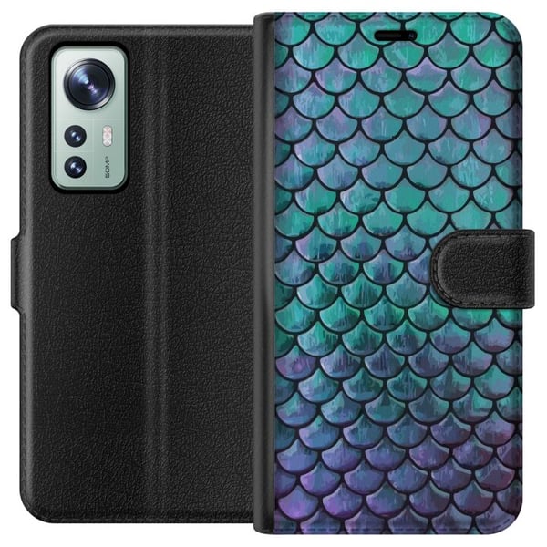 Yhteensopiva Lompakkokotelo Xiaomi 12 Säteilevä järvi prinsessa