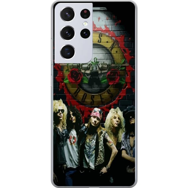 Yhteensopiva Puhelinkuori Samsung Galaxy S21 Ultra 5G Guns N Roses Rock-yhtye Kitara Musiikki