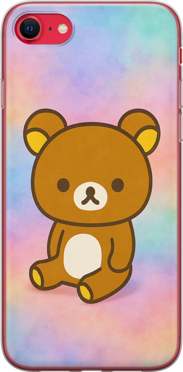 Kompatibelt Mobilskal till Apple iPhone SE (2022) Kawaii Sanrio Rilakkuma