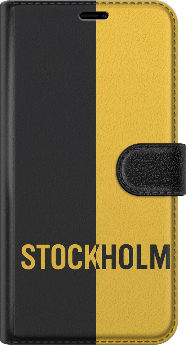 Kompatibelt Plånboksfodral till Samsung Galaxy S21 Stockholm – fotboll