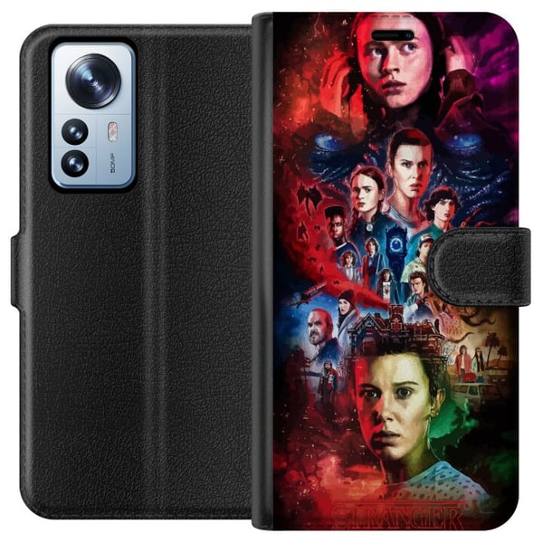 Kompatibelt Plånboksfodral till Xiaomi 12 Pro Stranger Things 5