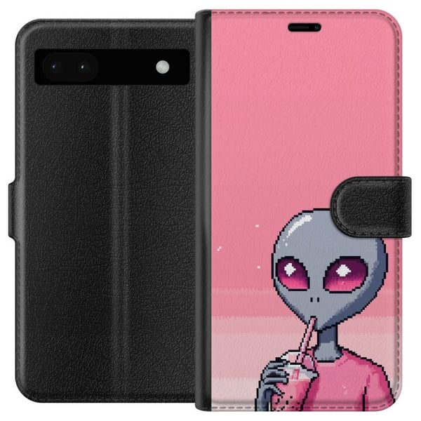 Yhteensopiva Lompakkokotelo Google Pixel 6a Alien Smoothie Yhteensopiva Lompakkokotelo Google Pixel 6a Alien Smoothie