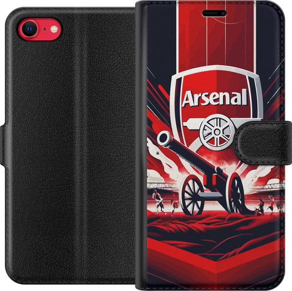 Yhteensopiva Lompakkokotelo Apple iPhone SE (2022) Arsenal