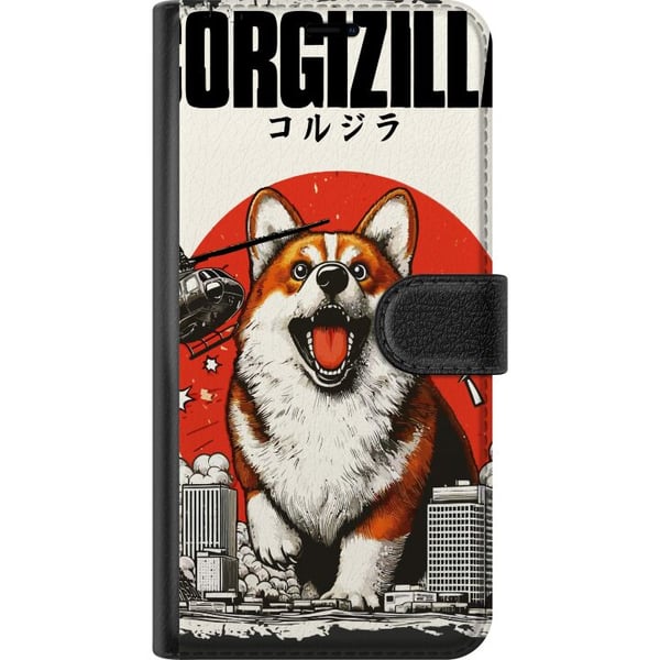 Kompatibelt Plånboksfodral till Samsung Galaxy A32 5G Corgizilla