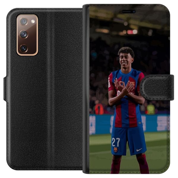Kompatibelt Lommeboketui til Samsung Galaxy S20 FE Lamine Yamal Kompatibelt Lommeboketui til Samsung Galaxy S20 FE Lamine Yamal