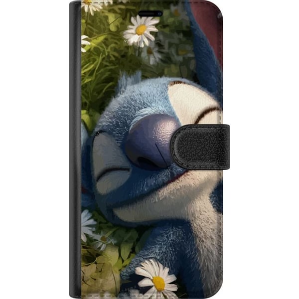 Kompatibelt Lommeboketui til Samsung Galaxy S10 Lite Rampete blå fantasivesen mot mørk bakgrunn humoristisk uttrykk