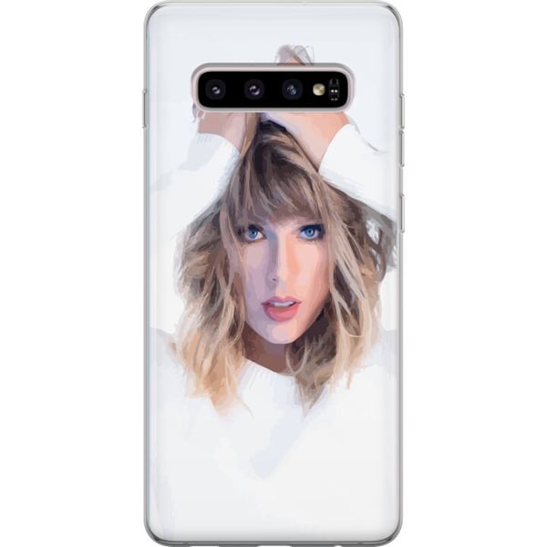 Kompatibelt Mobilskal till Samsung Galaxy S10+ Taylor Swift