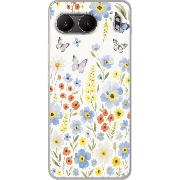 Kompatibel Mobilcover til OnePlus Nord 4 Sommerblomster Kompatibel Mobilcover til OnePlus Nord 4 Sommerblomster