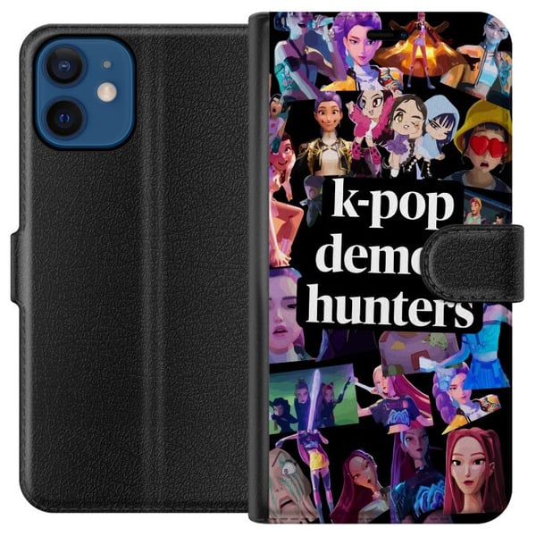 Kompatibelt Lommeboketui til Apple iPhone 12 KPop Demon Hunters-figur i spesialutgave