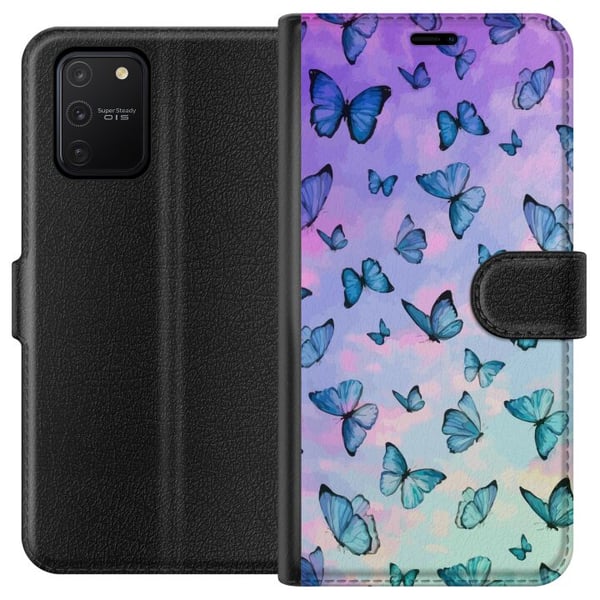 Kompatibelt Lommeboketui til Samsung Galaxy S10 Lite Sommerfugler Kompatibelt Lommeboketui til Samsung Galaxy S10 Lite Sommerfugler
