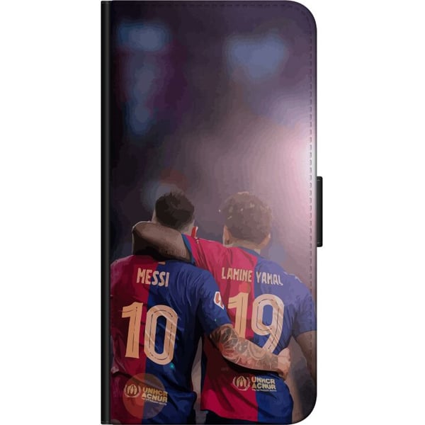 Kompatibelt Lommeboketui til Samsung Galaxy A03s Lamine Yamal VS Messi