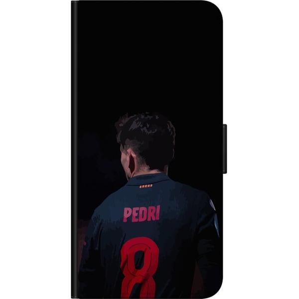 Kompatibel Tegnebogsetui til Samsung Galaxy A03s Pedri FC Barcelona Fodbold Spansk Midtbanespiller Mål Sportsmotivation Fans Børn Ungdom