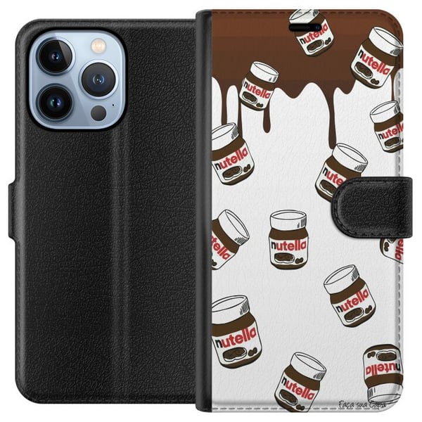 Yhteensopiva Lompakkokotelo Apple iPhone 13 Pro Nutella Kawaii Jälkiruoka Söpö Makea