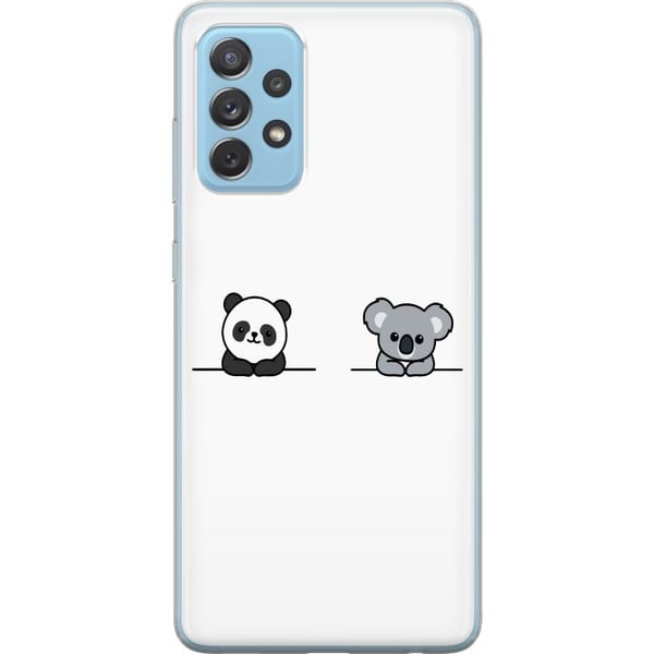 Kompatibel Mobilcover til Samsung Galaxy A52 5G Panda Koala