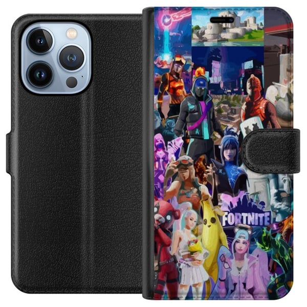 Kompatibelt Lommeboketui til Apple iPhone 13 Pro Fortnite Kompatibelt Lommeboketui til Apple iPhone 13 Pro Fortnite