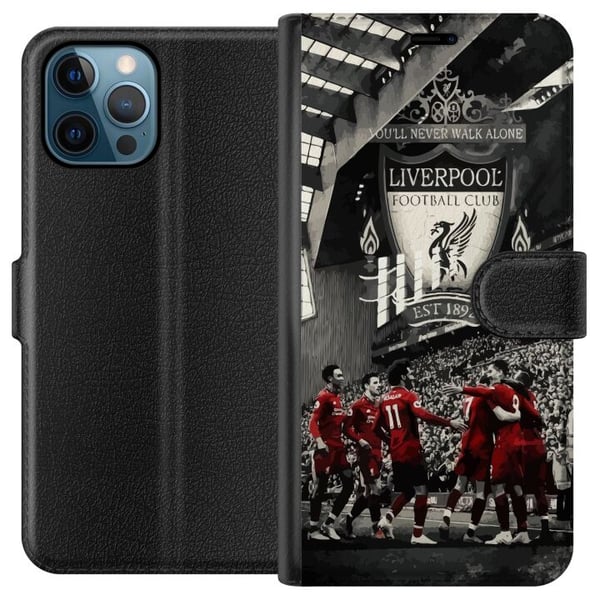 Kompatibelt Plånboksfodral till Apple iPhone 12 Pro Liverpool
