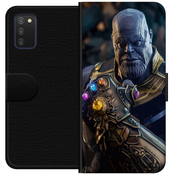 Kompatibelt Lommeboketui til Samsung Galaxy A03s Thanos Marvel