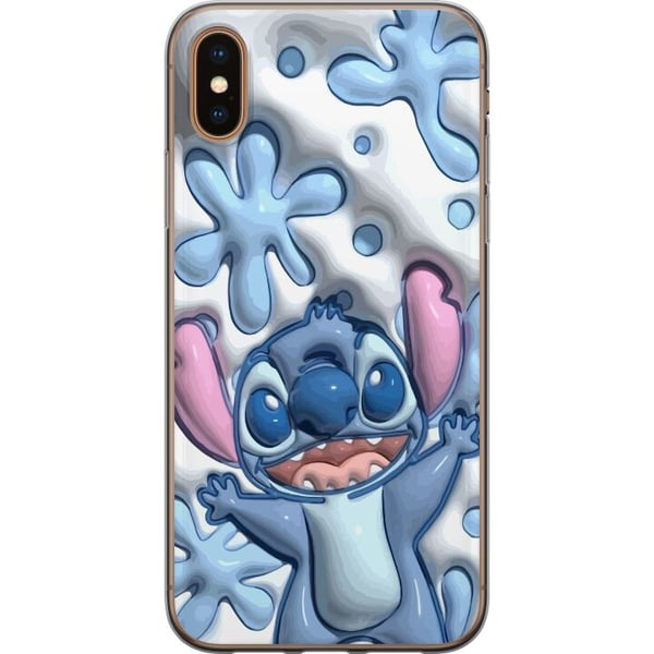 Kompatibelt Mobilskal till Apple iPhone XS Bubbliga Stitch