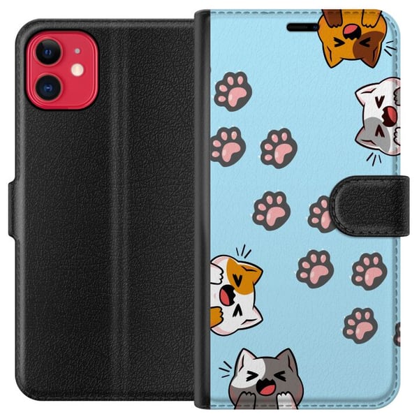 Kompatibel Tegnebogsetui til Apple iPhone 11 Tassar Kompatibel Tegnebogsetui til Apple iPhone 11 Tassar