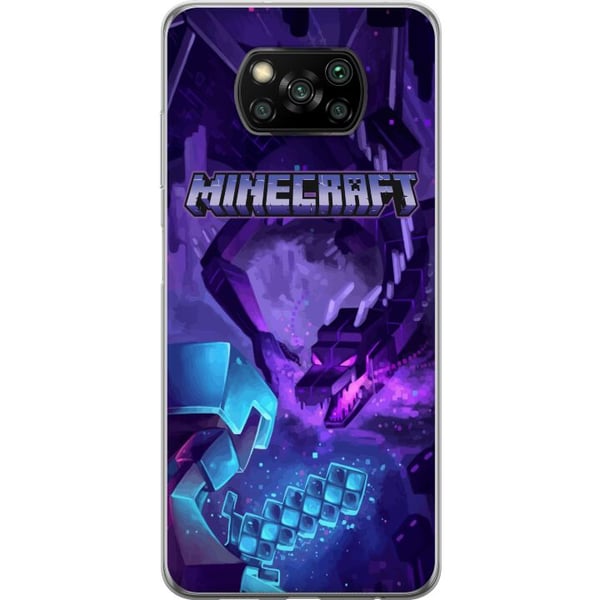 Kompatibel Mobilcover til Xiaomi Poco X3 NFC Minecraft