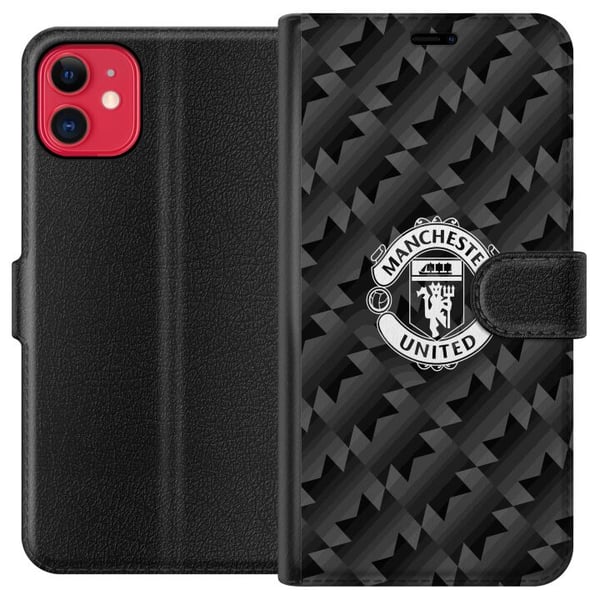 Kompatibel Tegnebogsetui til Apple iPhone 11 Manchester United FC Kompatibel Tegnebogsetui til Apple iPhone 11 Manchester United FC