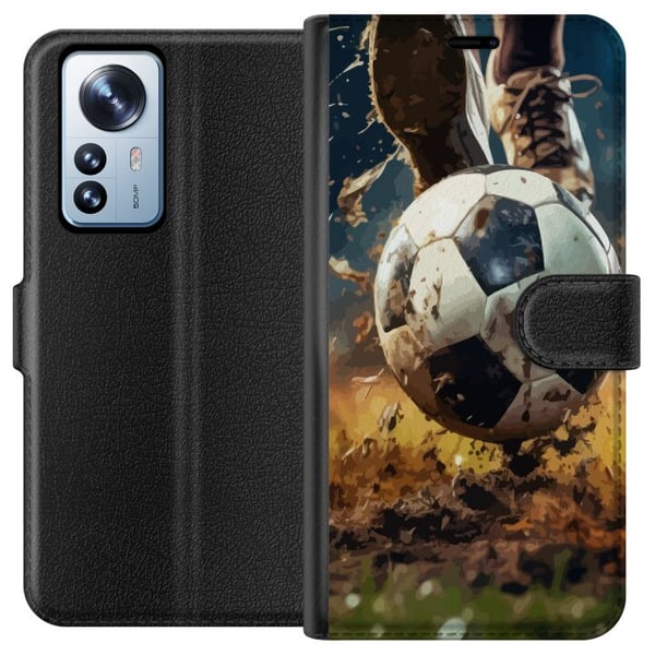 Yhteensopiva Lompakkokotelo Xiaomi 12 Pro Jalkapallo Yhteensopiva Lompakkokotelo Xiaomi 12 Pro Jalkapallo