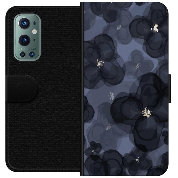 Kompatibel Tegnebogsetui til OnePlus 9 Pro Blomstermark