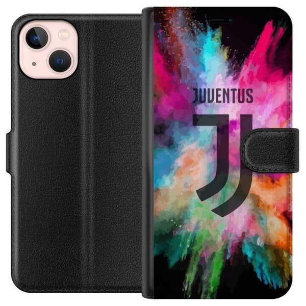 Kompatibelt Plånboksfodral till Apple iPhone 13 mini Juventus Kompatibelt Plånboksfodral till Apple iPhone 13 mini Juventus