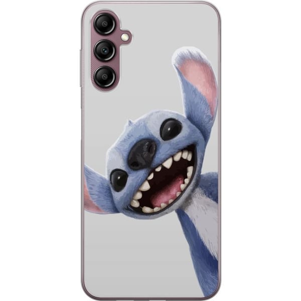 Kompatibel Mobilcover til Samsung Galaxy A14 5G Stitch i fart - Kawaii-design til fans & børn
