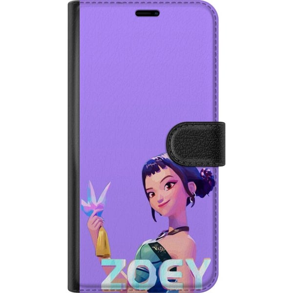 Kompatibelt Lommeboketui til Samsung Galaxy A20e Kpop Demonjegere Zoey Krystallvåpen Mystisk glød Idolestetikk