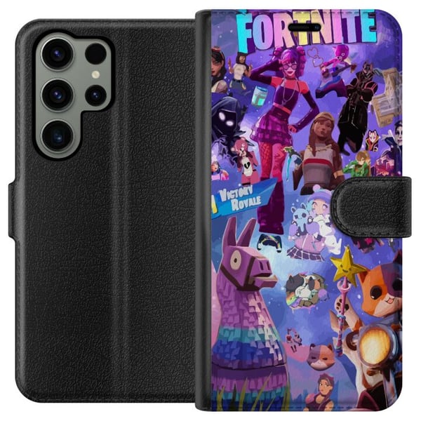 Kompatibel Tegnebogsetui til Samsung Galaxy S23 Ultra Fortnite Kompatibel Tegnebogsetui til Samsung Galaxy S23 Ultra Fortnite