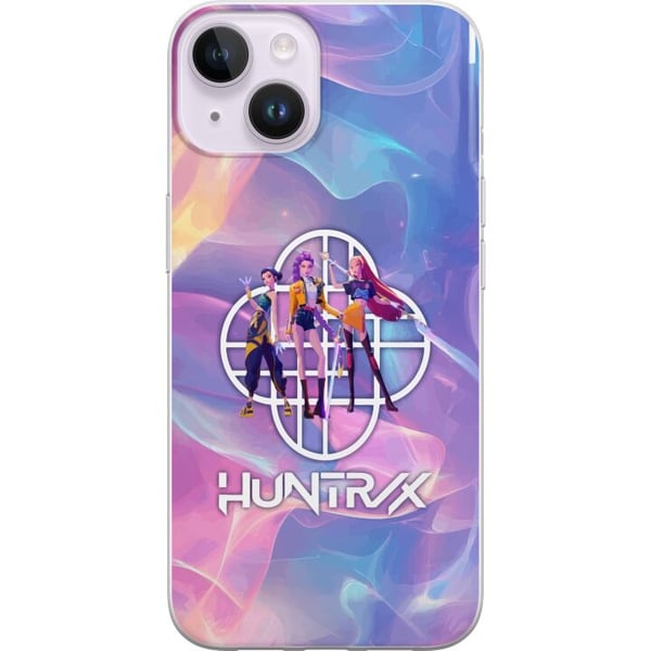 Kompatibel Mobilcover til Apple iPhone 14 Plus KPop Demon Hunters 2 HuntrX pastelmotiv med bløde farver og futuristisk stil