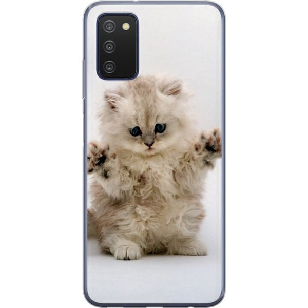 Kompatibelt Mobildeksel til Samsung Galaxy A03s Katt