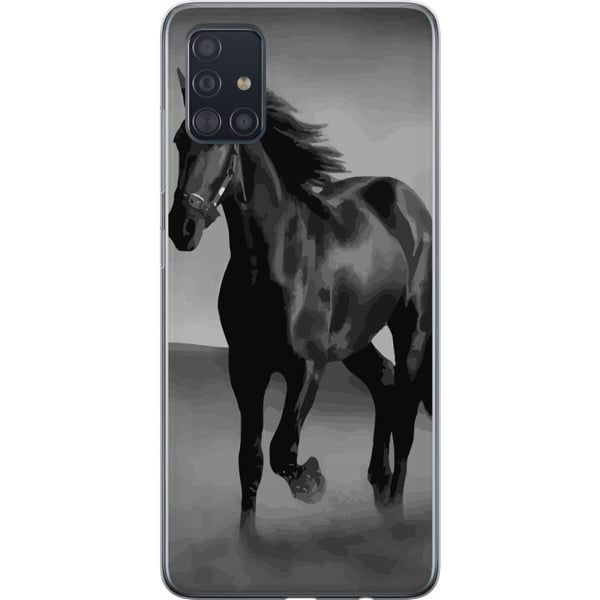 Kompatibelt Mobilskal till Samsung Galaxy A51 Dark Horse