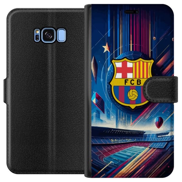 Kompatibelt Plånboksfodral till Samsung Galaxy S8 FC Barcelona Kompatibelt Plånboksfodral till Samsung Galaxy S8 FC Barcelona