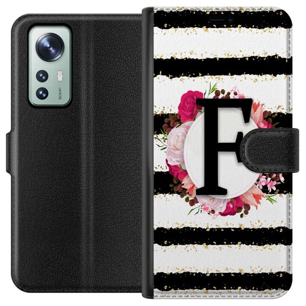 Yhteensopiva Lompakkokotelo Xiaomi 12 Kirjain F