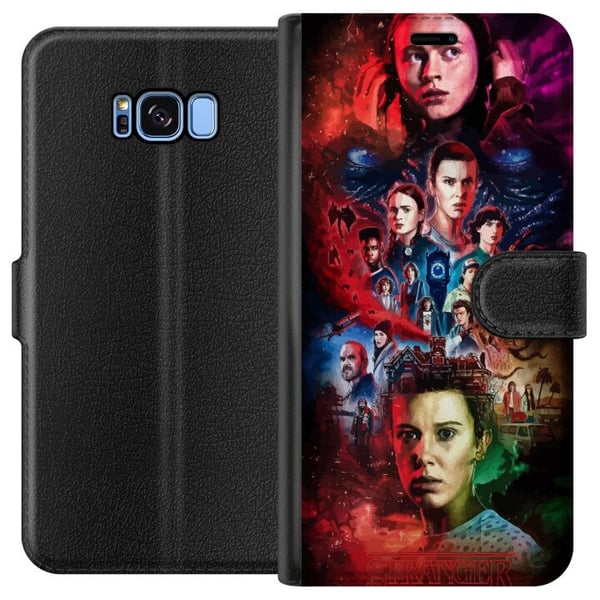 Kompatibelt Plånboksfodral till Samsung Galaxy S8 Stranger Things 5 Kompatibelt Plånboksfodral till Samsung Galaxy S8 Stranger Things 5