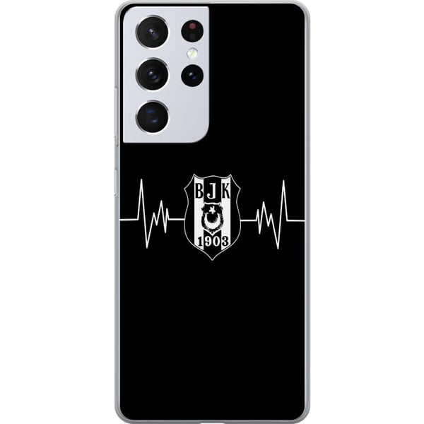 Kompatibelt Mobildeksel til Samsung Galaxy S21 Ultra 5G Beşiktaş J.K. Kompatibelt Mobildeksel til Samsung Galaxy S21 Ultra 5G Beşiktaş J.K.