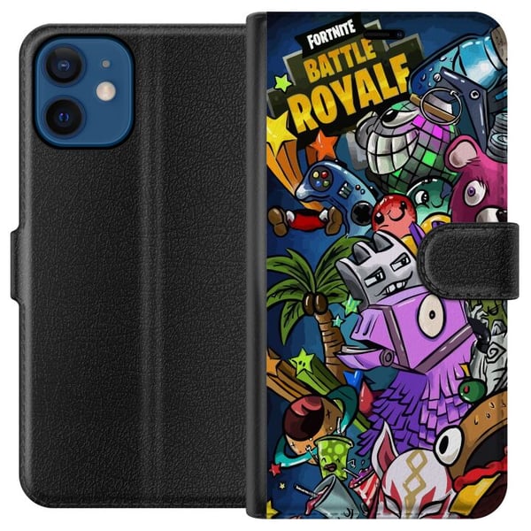 Kompatibel Tegnebogsetui til Apple iPhone 12 Minecraft