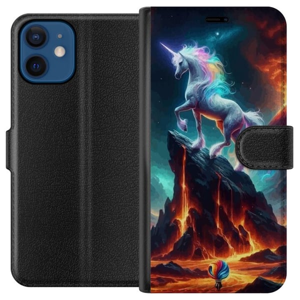 Yhteensopiva Lompakkokotelo Apple iPhone 12 mini Yksisarvinen