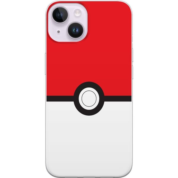 Kompatibel Mobilcover til Apple iPhone 14 Classic Ball retro-gamingdesign i ikonisk rød og hvid stil, perfekt til spilentusiaster og et nostalgisk lo Kompatibel Mobilcover til Apple iPhone 14 Classic Ball retro-gamingdesign i ikonisk rød og hvid stil, perfekt til spilentusiaster og et nostalgisk lo