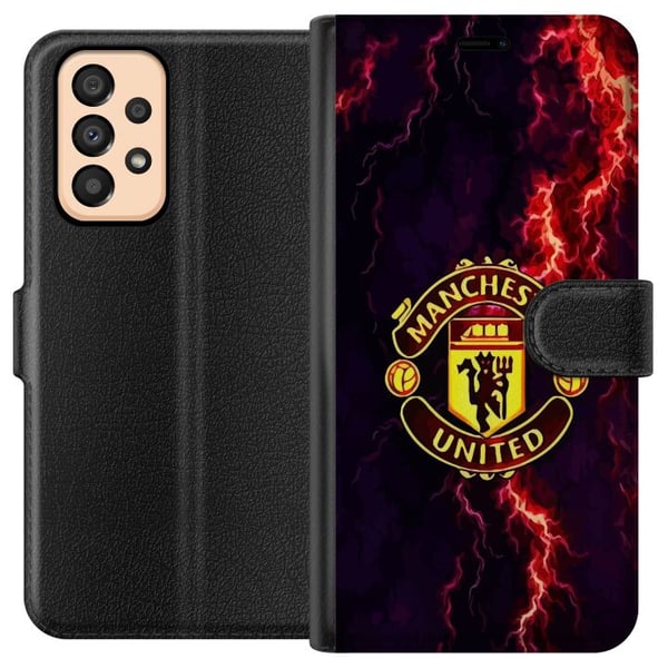 Yhteensopiva Lompakkokotelo Samsung Galaxy A33 5G Manchester United