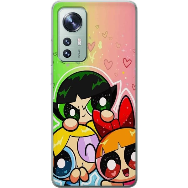 Yhteensopiva Puhelinkuori Xiaomi 12 Tehotytöt – piirretyt supersankarit