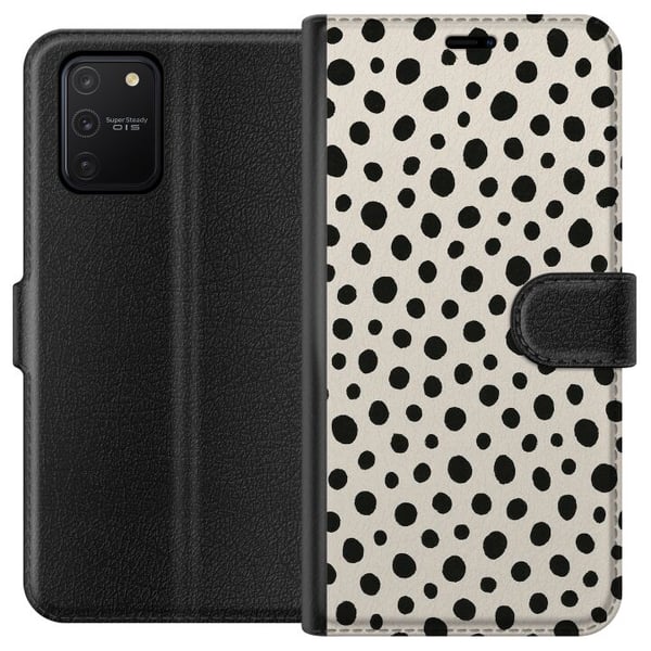 Kompatibelt Lommeboketui til Samsung Galaxy S10 Lite Dot Dance Kompatibelt Lommeboketui til Samsung Galaxy S10 Lite Dot Dance