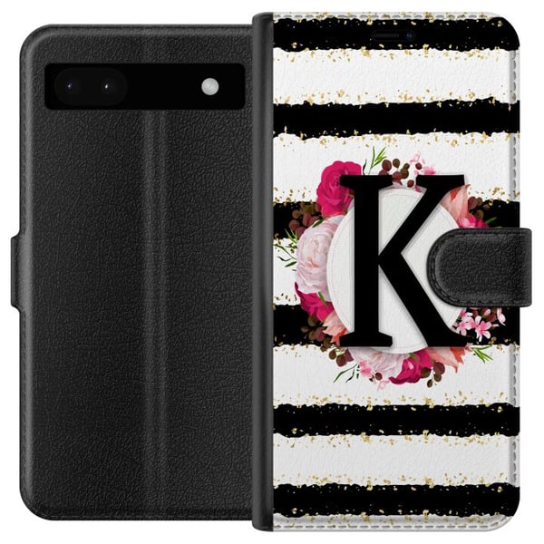 Yhteensopiva Lompakkokotelo Google Pixel 6a Kirjain K