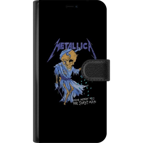 Kompatibelt Lommeboketui til Apple iPhone 13 mini Metallica Rockeband Musikk Hardrock