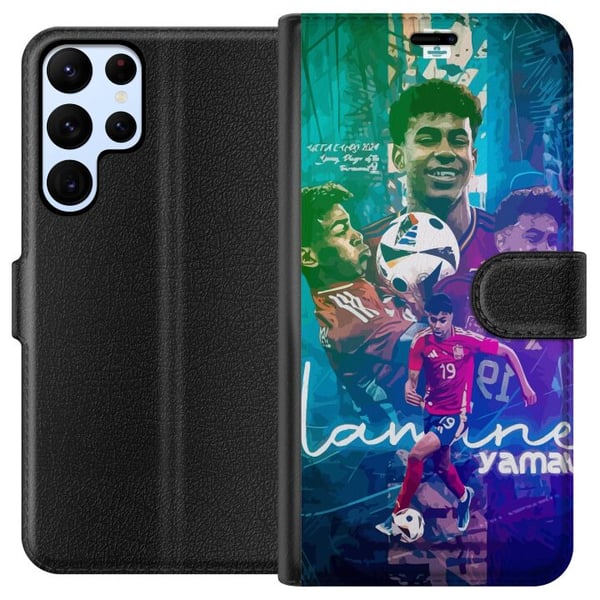 Yhteensopiva Lompakkokotelo Samsung Galaxy S22 Ultra 5G yamal lamine