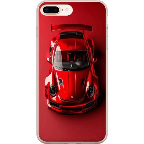 Yhteensopiva Puhelinkuori Apple iPhone 8 Plus Porsche Yhteensopiva Puhelinkuori Apple iPhone 8 Plus Porsche