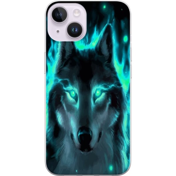 Yhteensopiva Puhelinkuori Apple iPhone 14 Susi