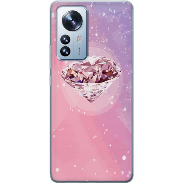 Kompatibelt Mobilskal till Xiaomi 12 Pro Glitter Diamant